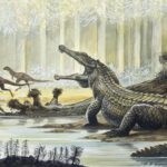 Ученые представили древнюю рептилию с головой-молотом