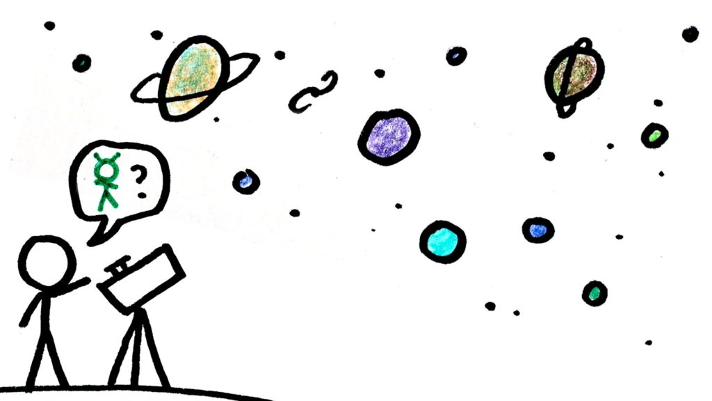 Там ли мы ищем инопланетян? – иллюстрация к материалу на Naked Science