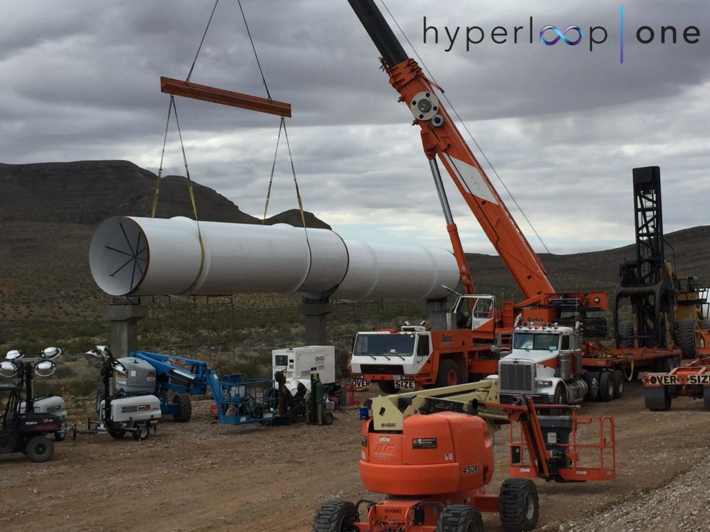 «Поезд будущего» Hyperloop прошел первое успешное испытание – иллюстрация к материалу на Naked Science