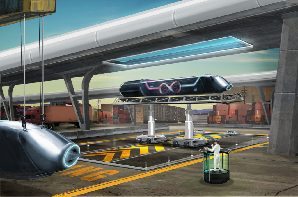СМИ: «Поезд будущего» Hyperloop готов к первым испытаниям – иллюстрация к материалу на Naked Science