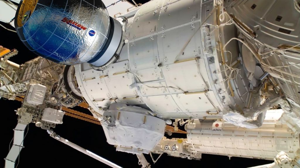 LIVE: Вторая попытка раскрыть модуль BEAM на МКС – иллюстрация к материалу на Naked Science