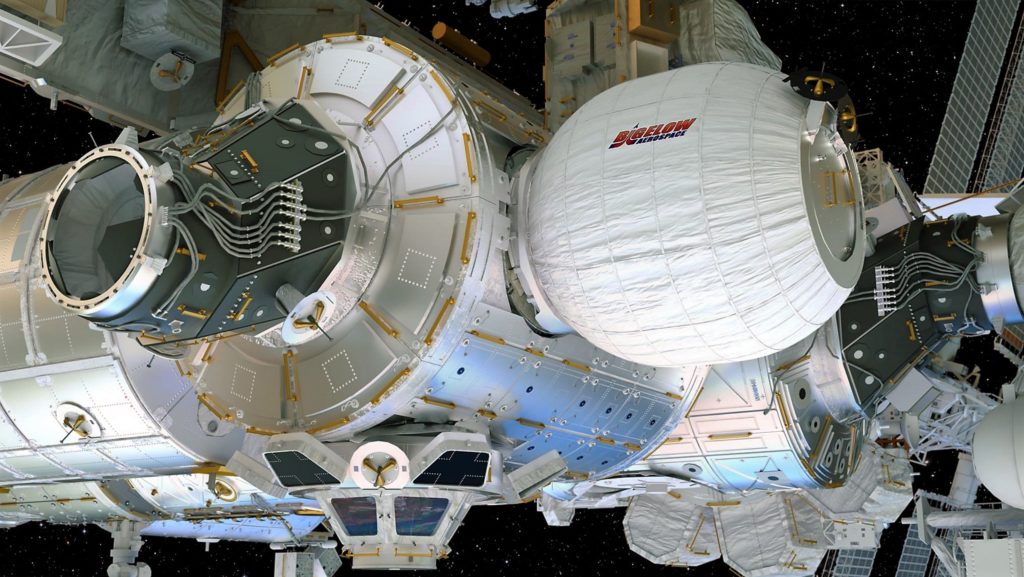 Надувной модуль BEAM будут использовать на Марсе – иллюстрация к материалу на Naked Science