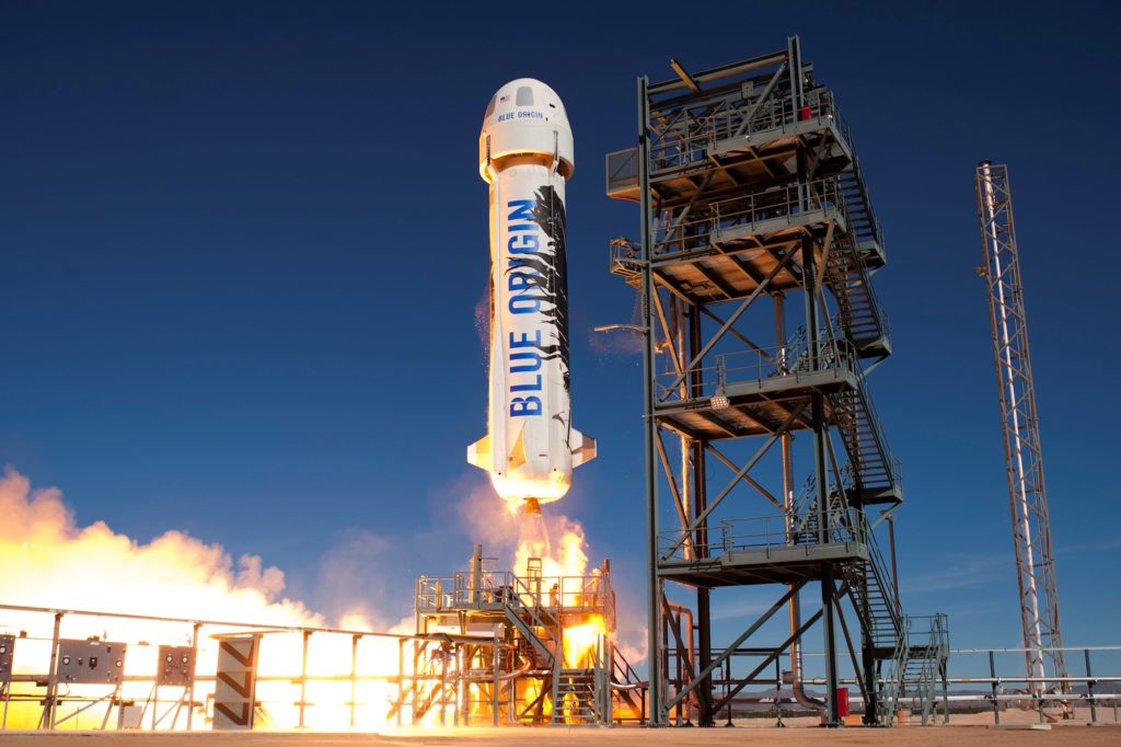 LIVE: Четвертый полет корабля New Shepard компании Blue Origin – иллюстрация к материалу на Naked Science