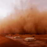 Статическое электричество усиливает песчаные бури