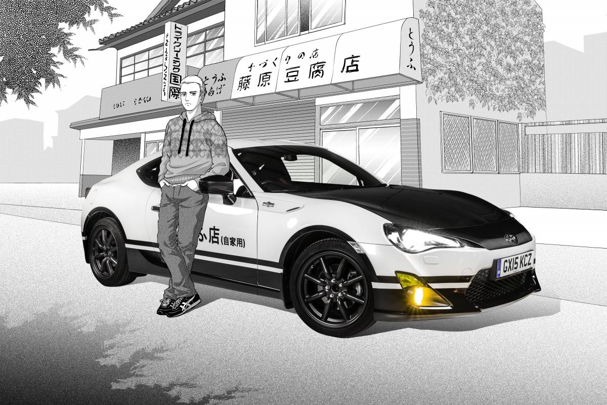 Toyota представила концепт-кар для дрифта GT86 Initial D