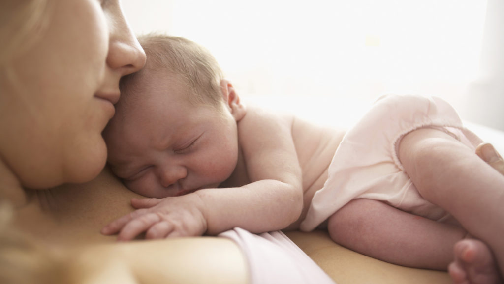 newborn-with-mother