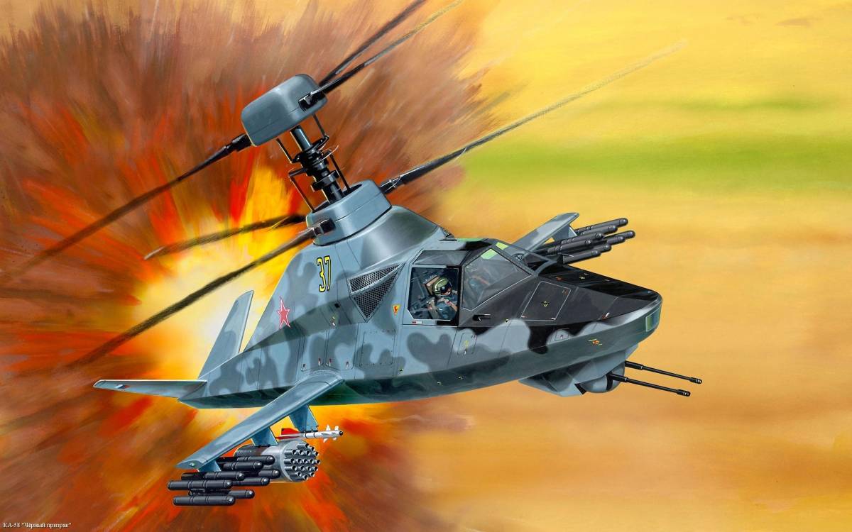 «Ударная» четверка: лучшие боевые вертолеты России и США