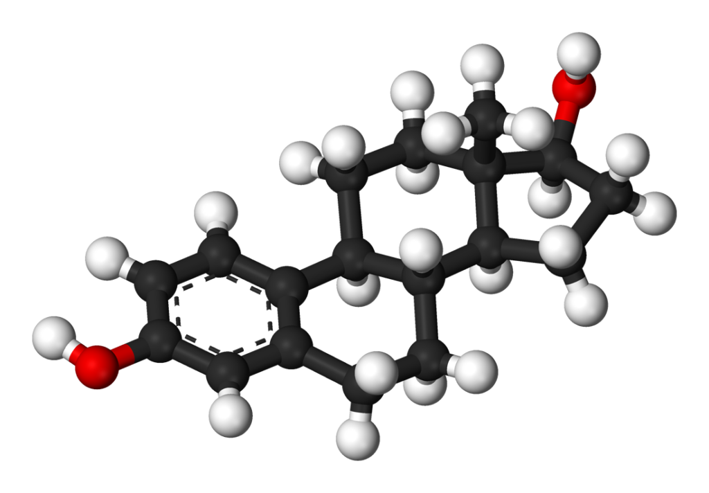 oestradiol-3d-balls