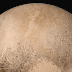 NASA показало «посадку» на Плутон в цвете