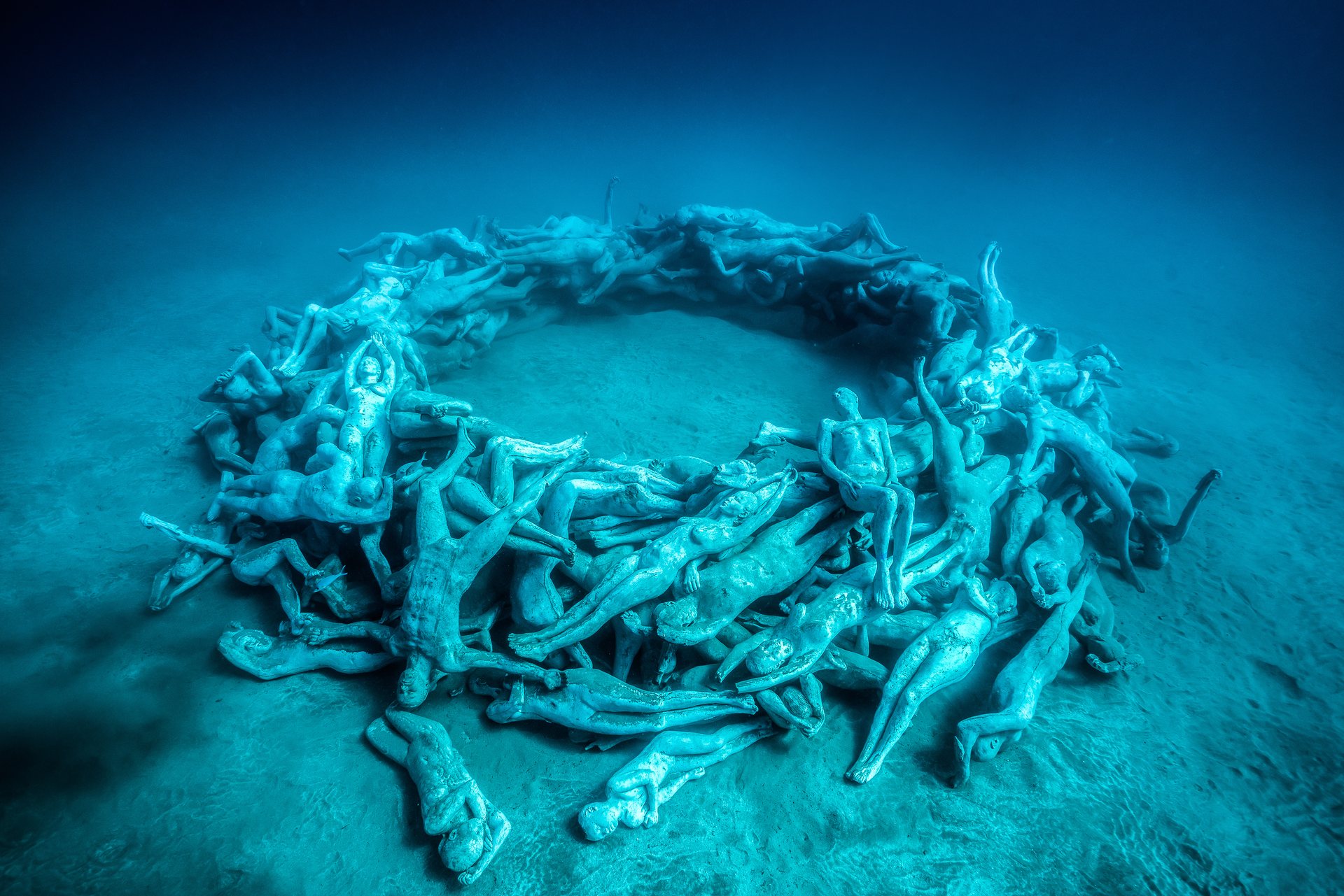 Museo Atlántico: первый в Европе подводный музей