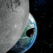 asteroid-earth-moon