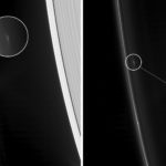 В кольцах Сатурна обнаружены необычные структуры