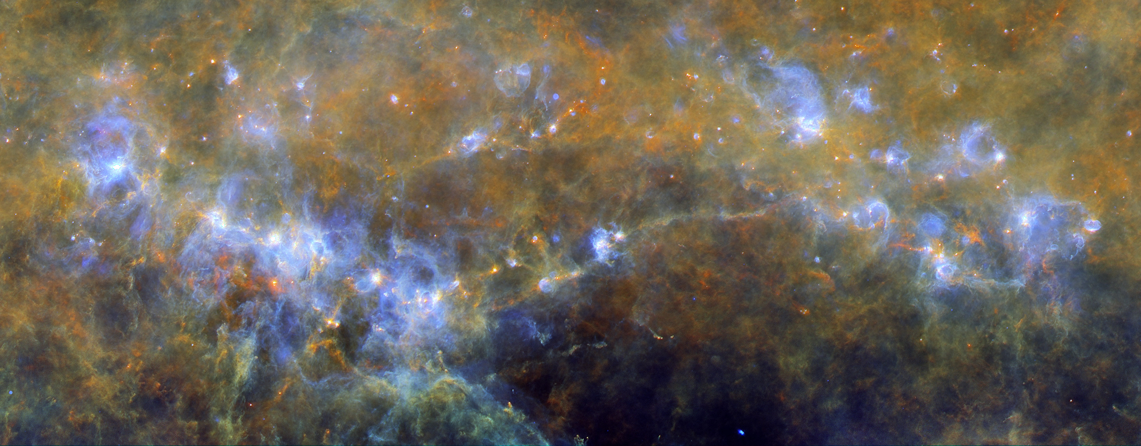 star_formation_on_filaments_in_rcw106