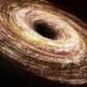 «Убегающая» сверхмассивная черная дыра