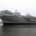Британцы спустили на воду самый большой военный корабль в своей истории