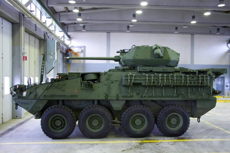 Stryker боевая бронированная машина