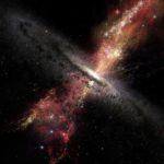 Астрономы нашли черную дыру, выдувающую вещество из галактики на сотни тысяч световых лет в космос