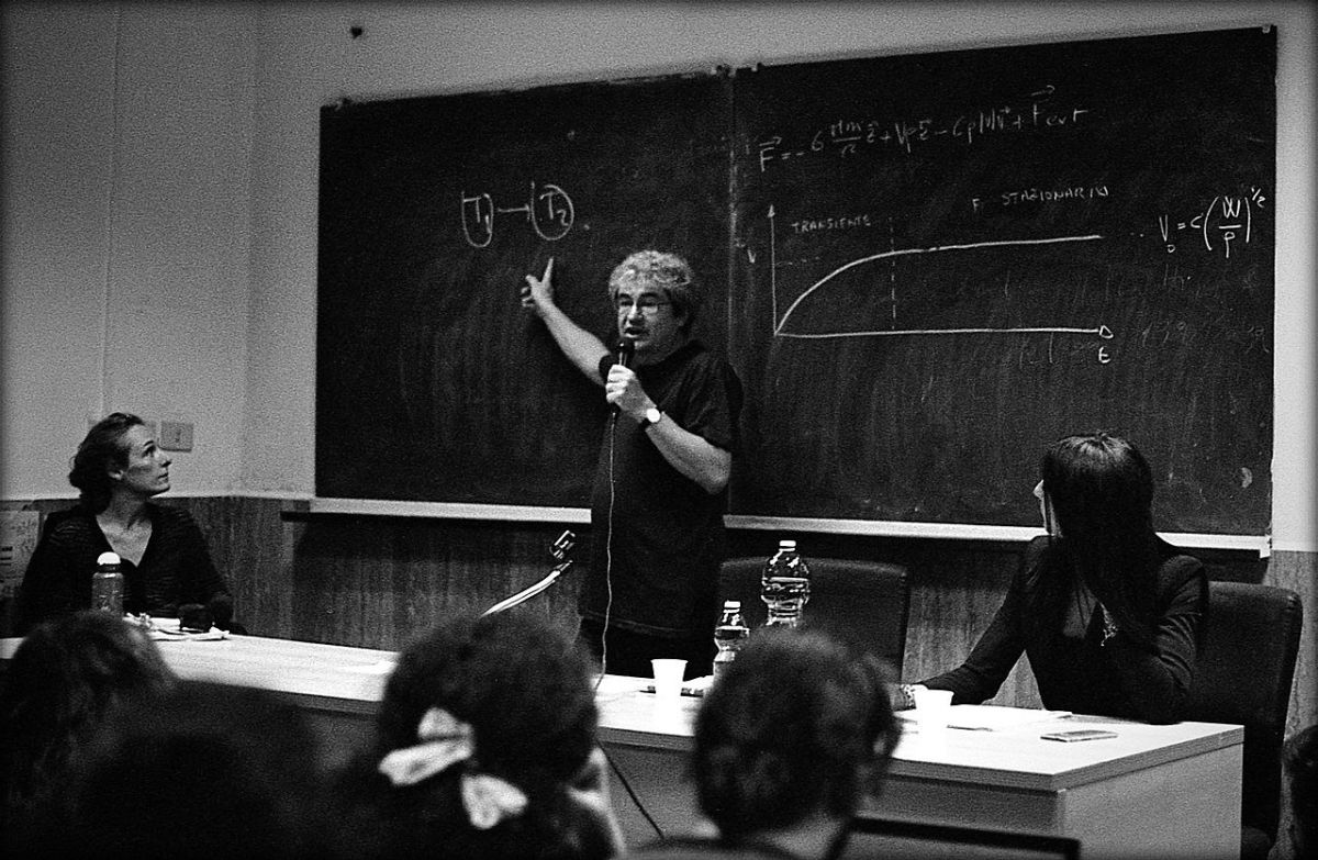  Карло Ровелли на лекции в Риме / © Marco Tambara/Wikipedia 