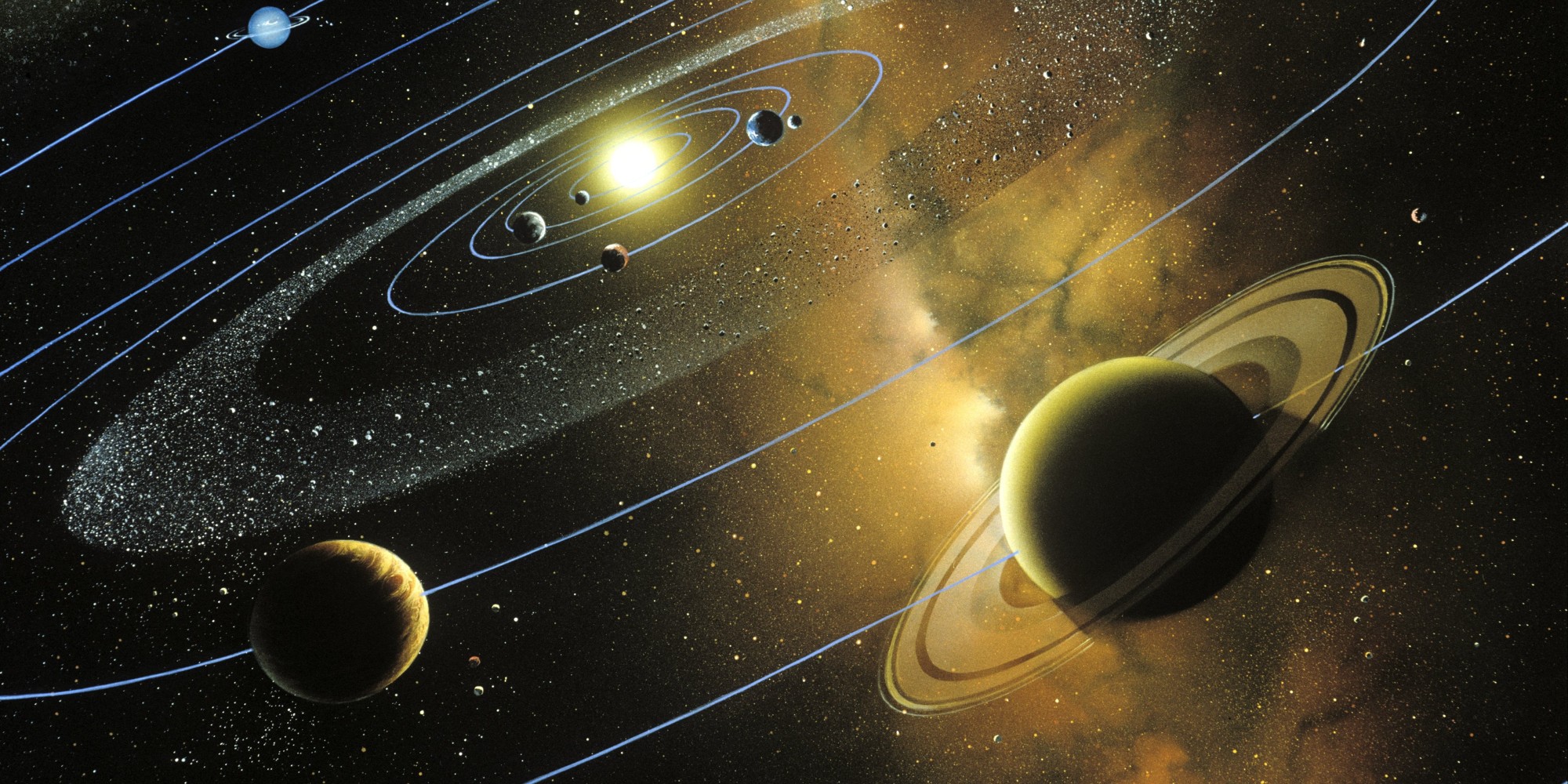 Планеты солнечной системы и вселенной Картинка для торта отзывы