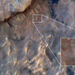 NASA показало снимок марсохода Curiosity, сделанный с орбиты