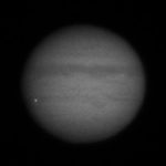 Фотограф запечатлел взрыв метеорита в атмосфере Юпитера
