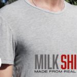 Американские разработчики сшили футболки из коровьего молока