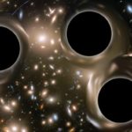 Астрономы обнаружили систему трех сверхмассивных черных дыр