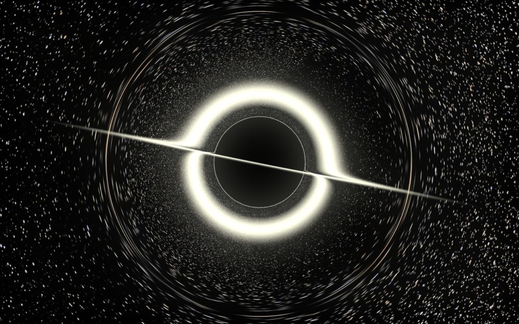 lensing-disk-bloomed
