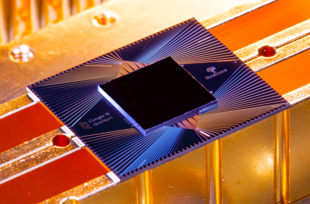 Процессор «Sycamore» с 54 кубитами / ©Erik Lucero, Research Scientist and Lead Production Quantum Hardware 