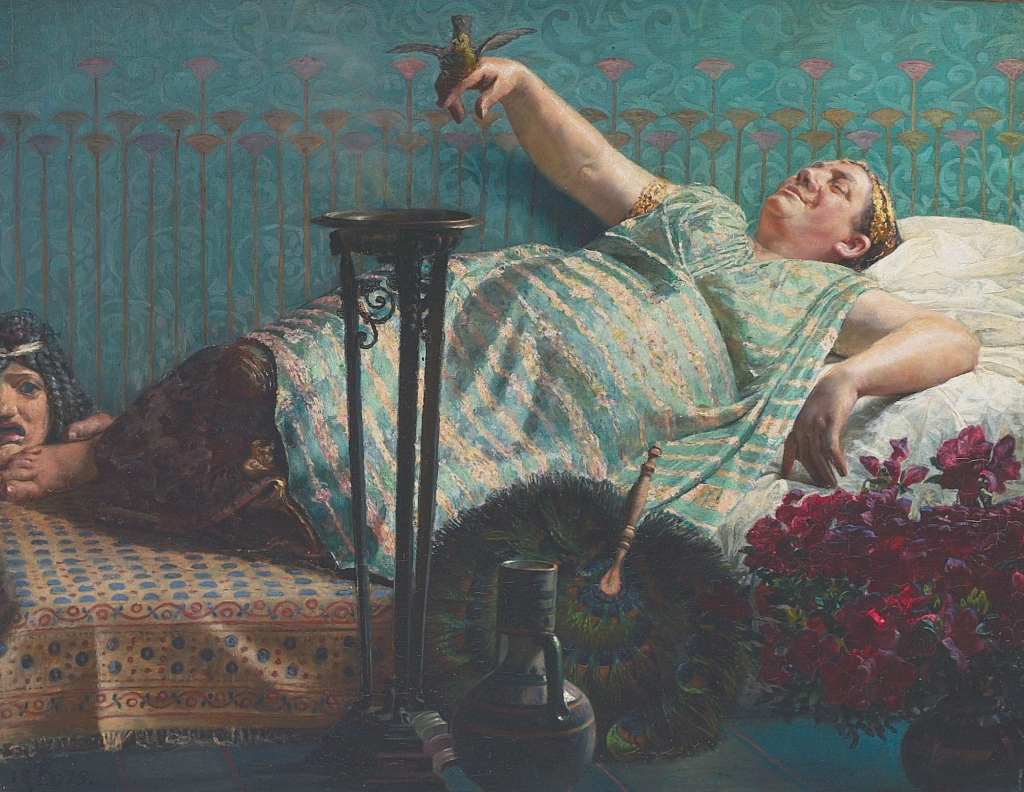 Кристиан Зартманн, «Из эпохи упадка Римской империи», 1879
