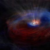 «Аномальная» галактика M 77: взгляд художника