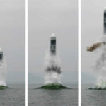 Фотогалерея: КНДР запустила новейшую баллистическую ракету «Пуккыксон-3» с борта подводной лодки