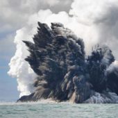 Подводные извержения могут быть очень зрелищными
