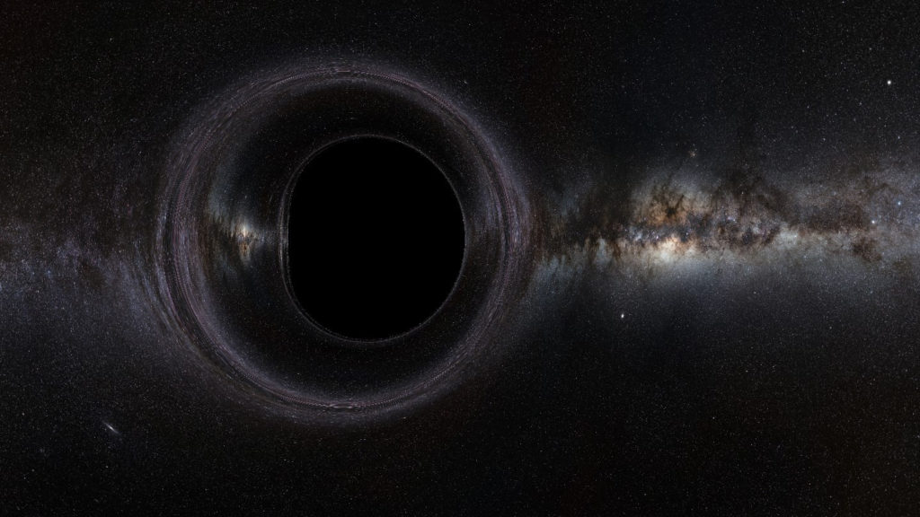 Массу черной дыры можно определить «на глаз» – иллюстрация к материалу на Naked Science