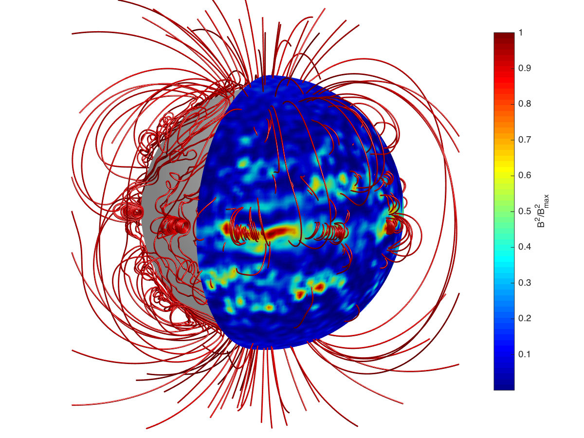Магнитное поле нейтронной звезды