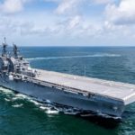 Завершены приемочные испытания новейшего американского десантного корабля USS Tripoli