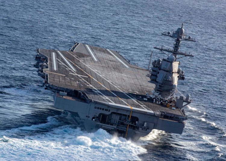 Uss gerald ford авианосец
