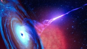 Слияние черной дыры и нейтронной звезды могло сопровождаться довольно серьезными вспышками, но только гравитационная астрономия позволя�