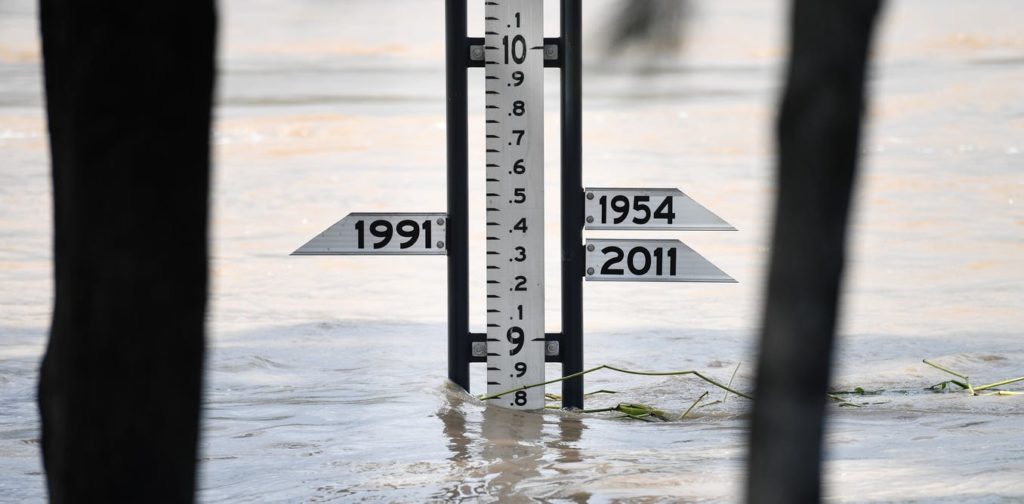Максимальные отметки наводнений, случившихся до 1980-х, в подавляющем большинстве точек мира выше, чем отметки наводнений последних 30 лет / ©AAP Image, Dan Peled