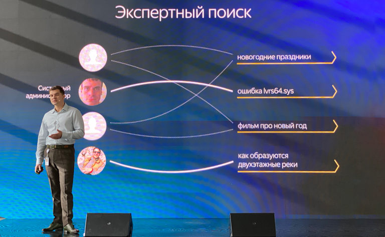 Фото с презентации обновления «Яндекс.Поиска»