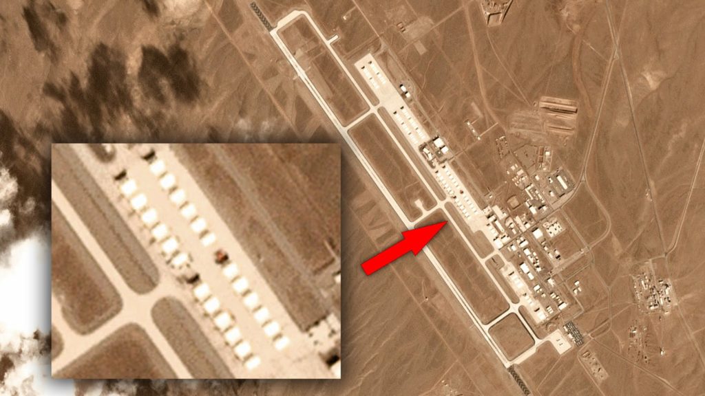 Спутниковый снимок базы Тонопа, 6 декабря 2019 года © Planet Labs