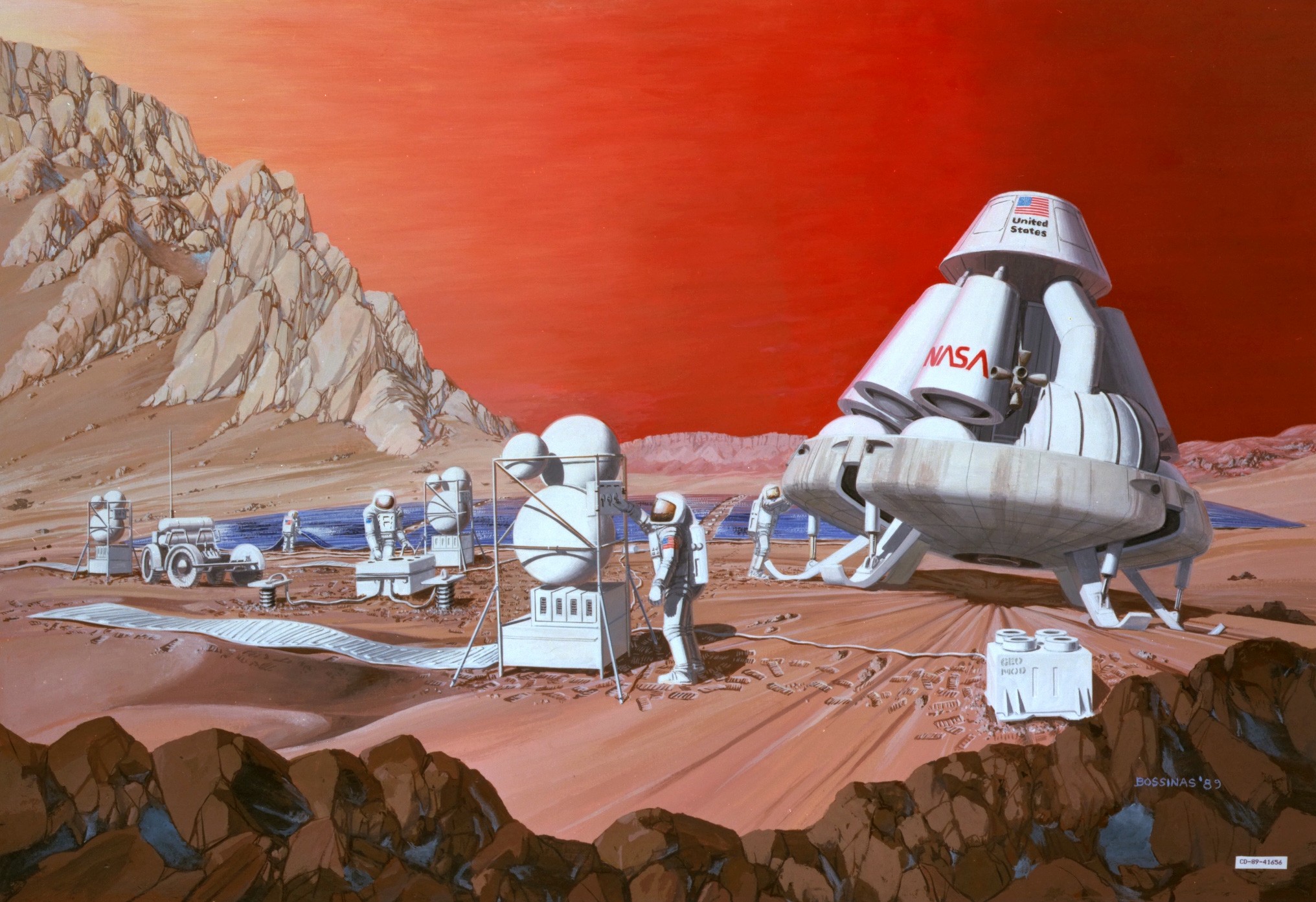 Ученые нашли подходящее место для высадки людей на Марсе