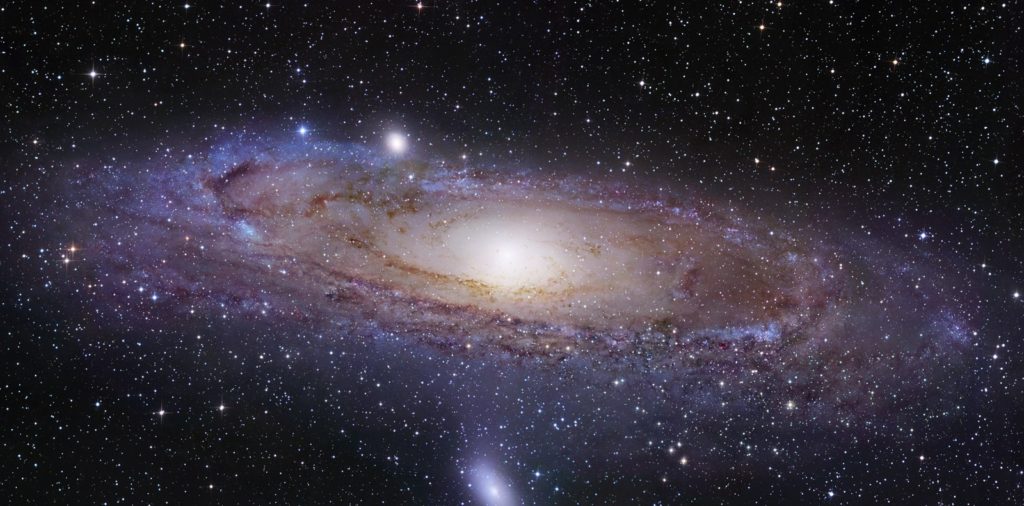 Ближайшая соседка Млечного Пути — Галактика Андромеда