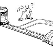 Иллюстрация проблемы вагонетки