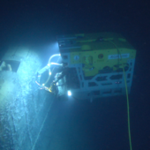 Норвежский исследовательский аппарат исследует подводную лодку «Комсомолец»