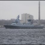 Головной корвет проекта Saar 6 для ВМС Израиля впервые вышел в море
