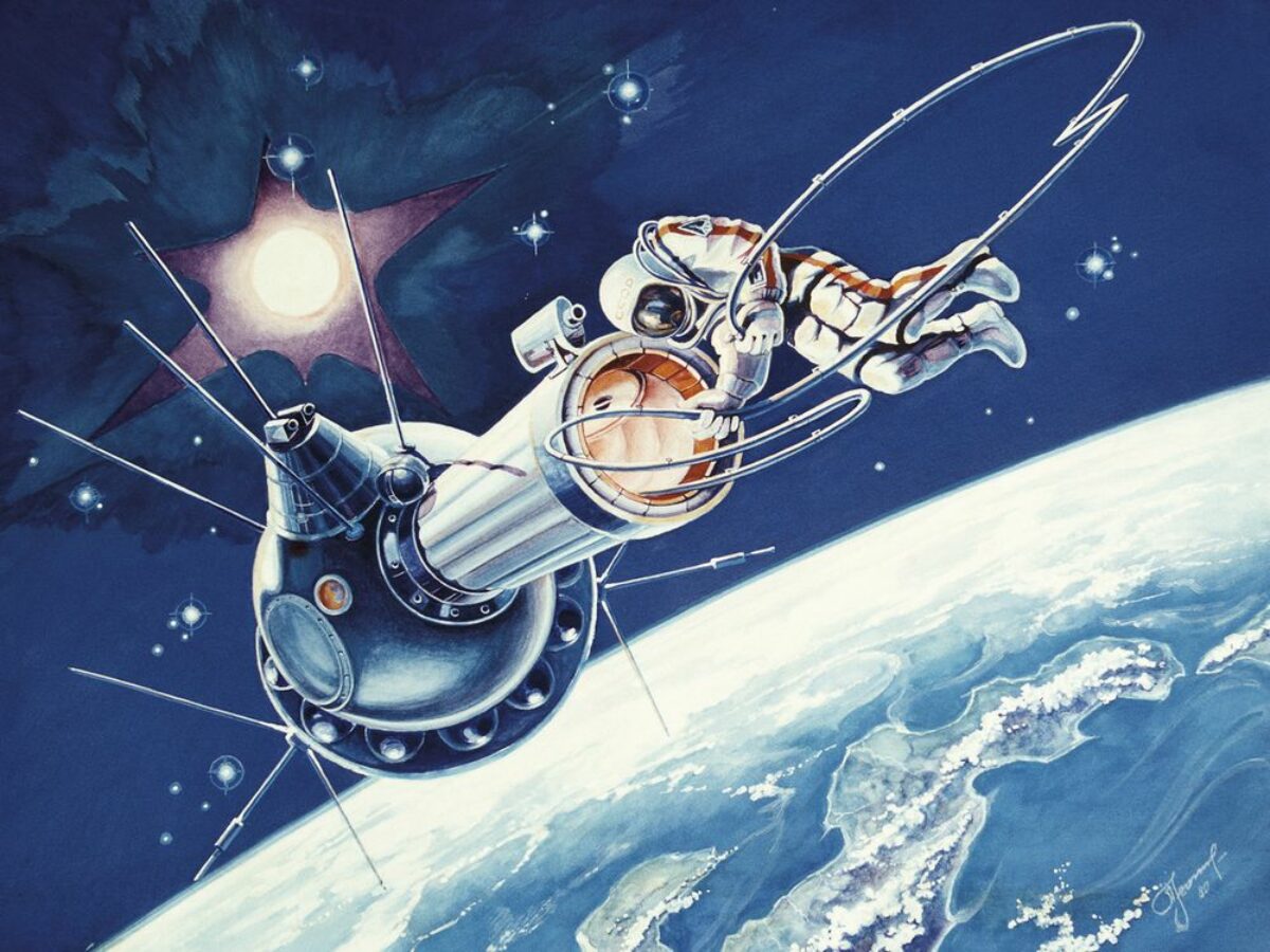 Картины Леонова Космонавта про космос