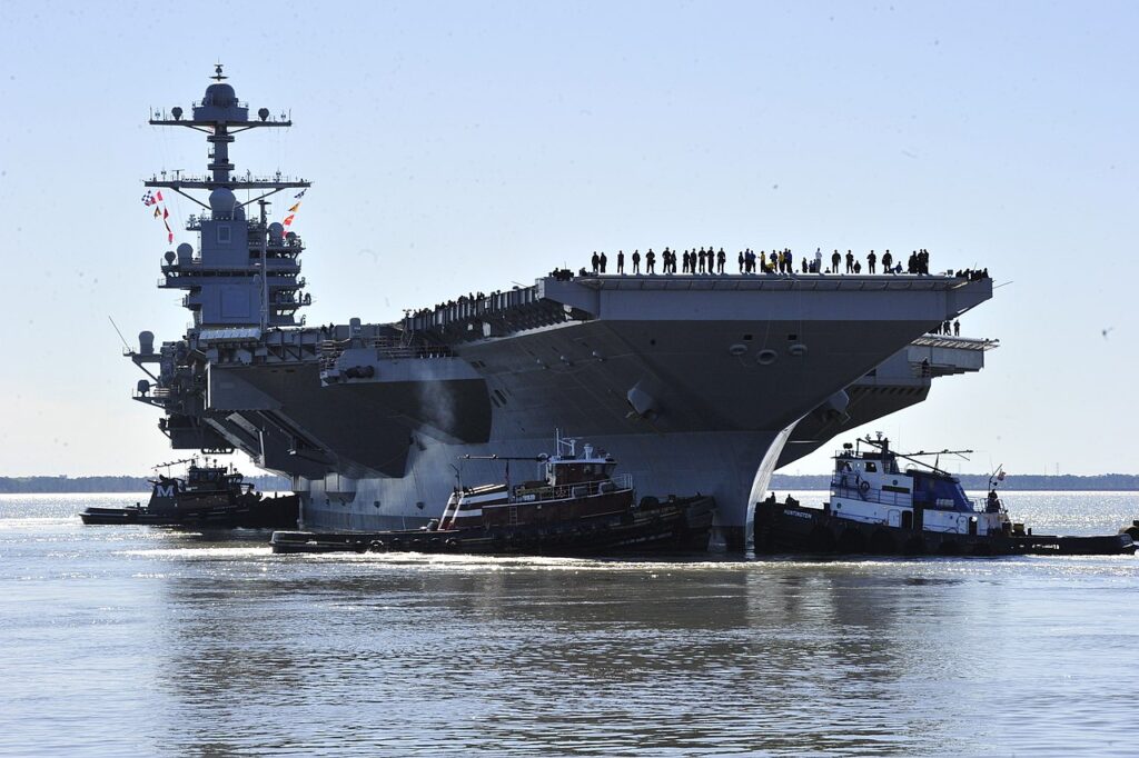 Uss gerald ford авианосец