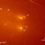 Телескоп Hubble сделал детальные снимки распавшейся кометы ATLAS
