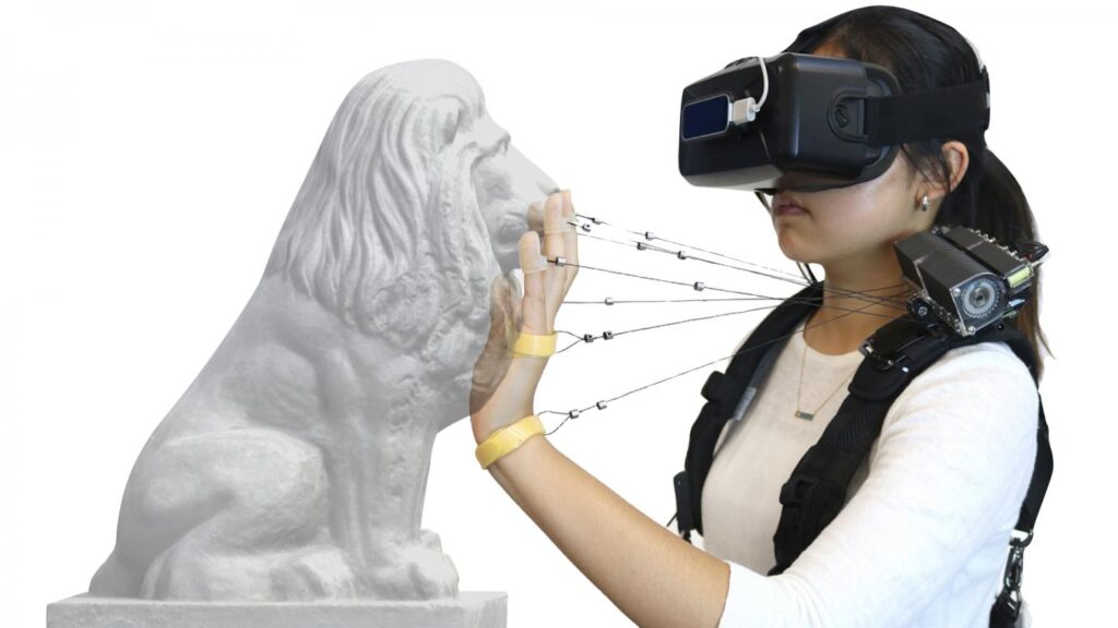VR тактильные ощущения